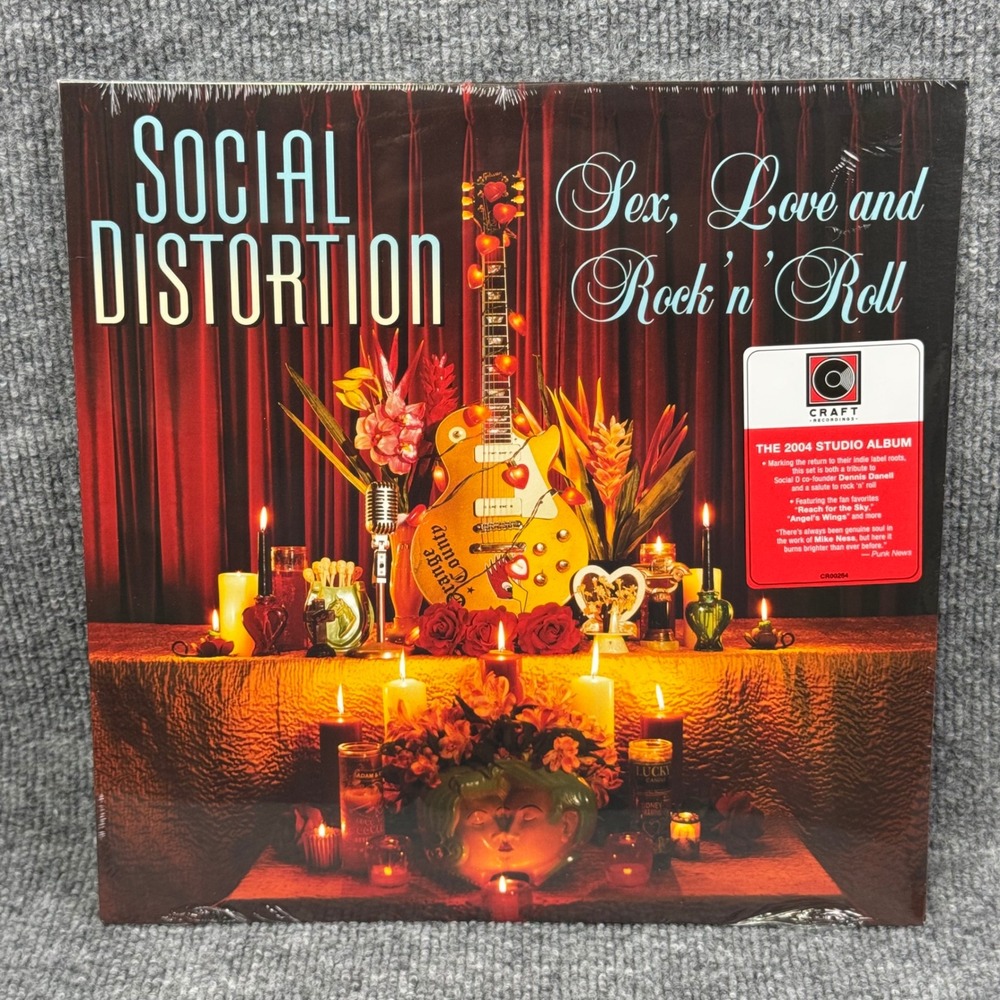 Social Distortion Sex Love and Rock n Roll Vinyl LP Craft Recordings New Sealed